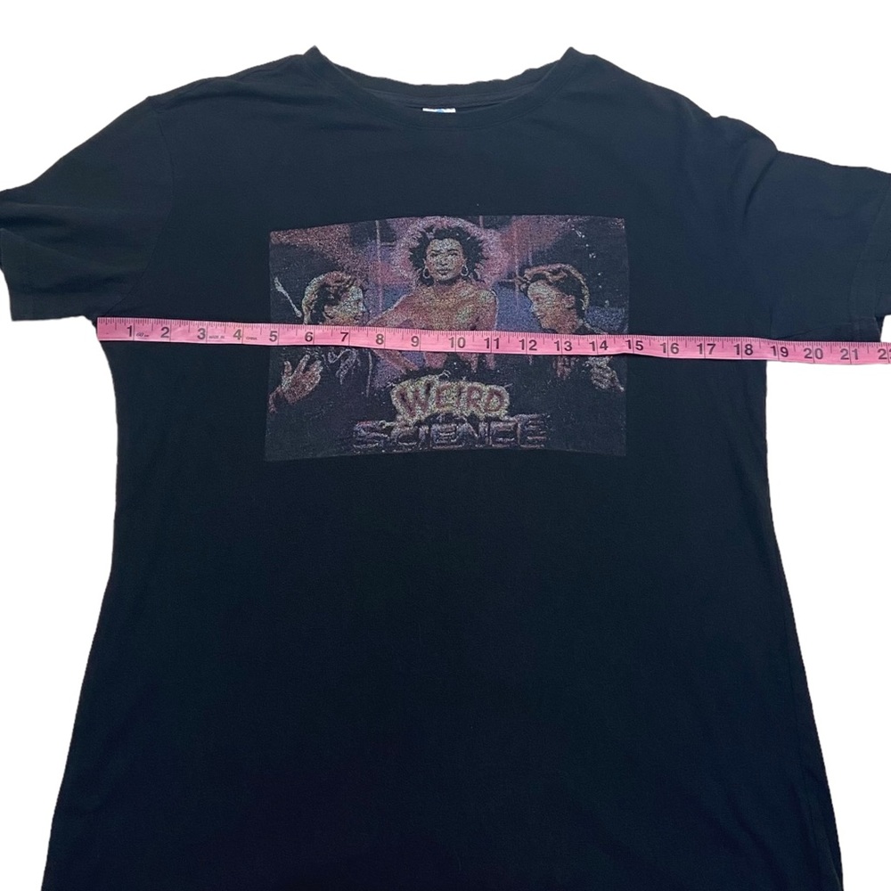 1985 Vintage Weird Science Movie T Shirt Black  S - Picture 6 of 8